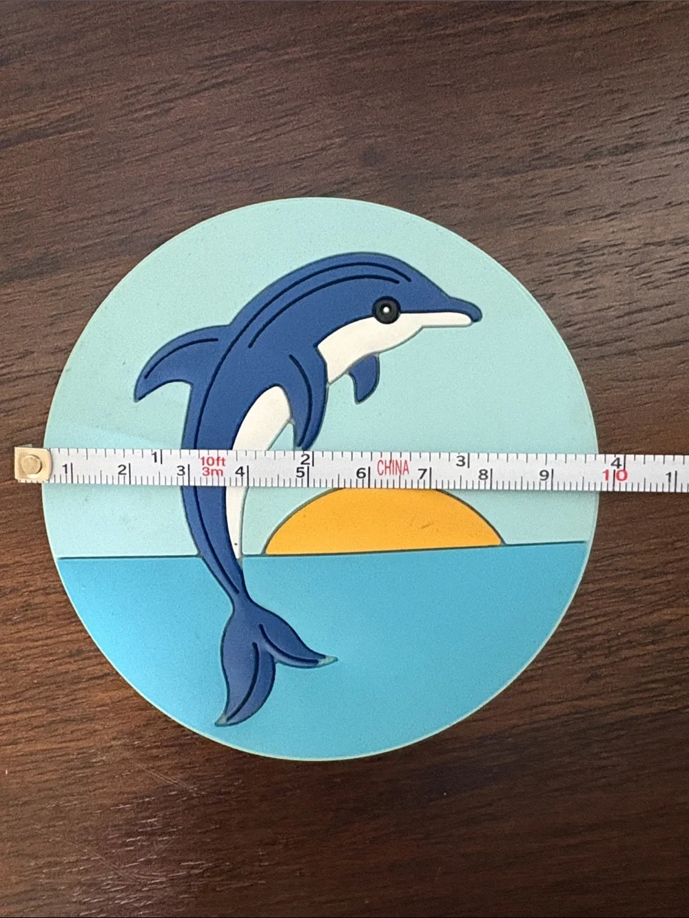 Blue Dolphin bogg bag charm